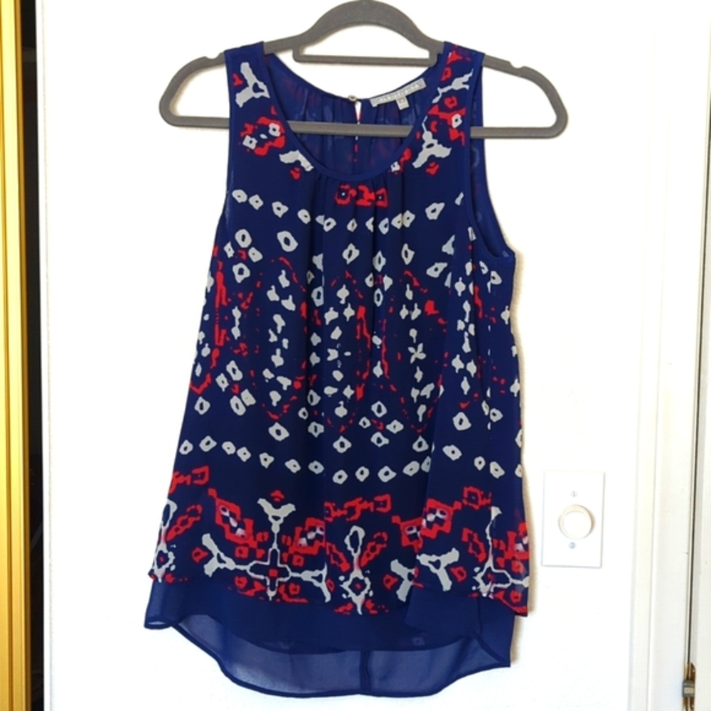 3/$15 Daniel Rainn Sleeveless Blouse, M